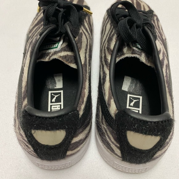 Puma Clyde zebra shoes men’s 7.5 women’s 9 - Picture 7 of 8